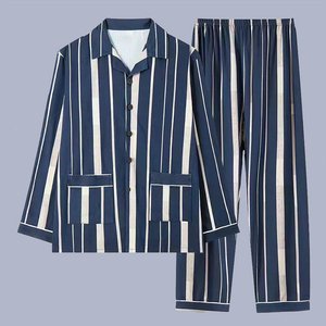 Plus-Size-Polyester-Full-Length-Striped-Pattern-Pockets-Open-Front-Collar-Pure-Lounge-Wear-Men...jpg
